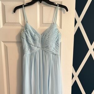 Azazie Sky Blue Bridesmaid Dress